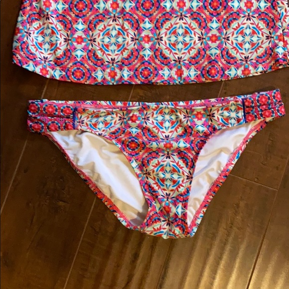 Laundry Patterned Swim Set - Picture 3 of 7